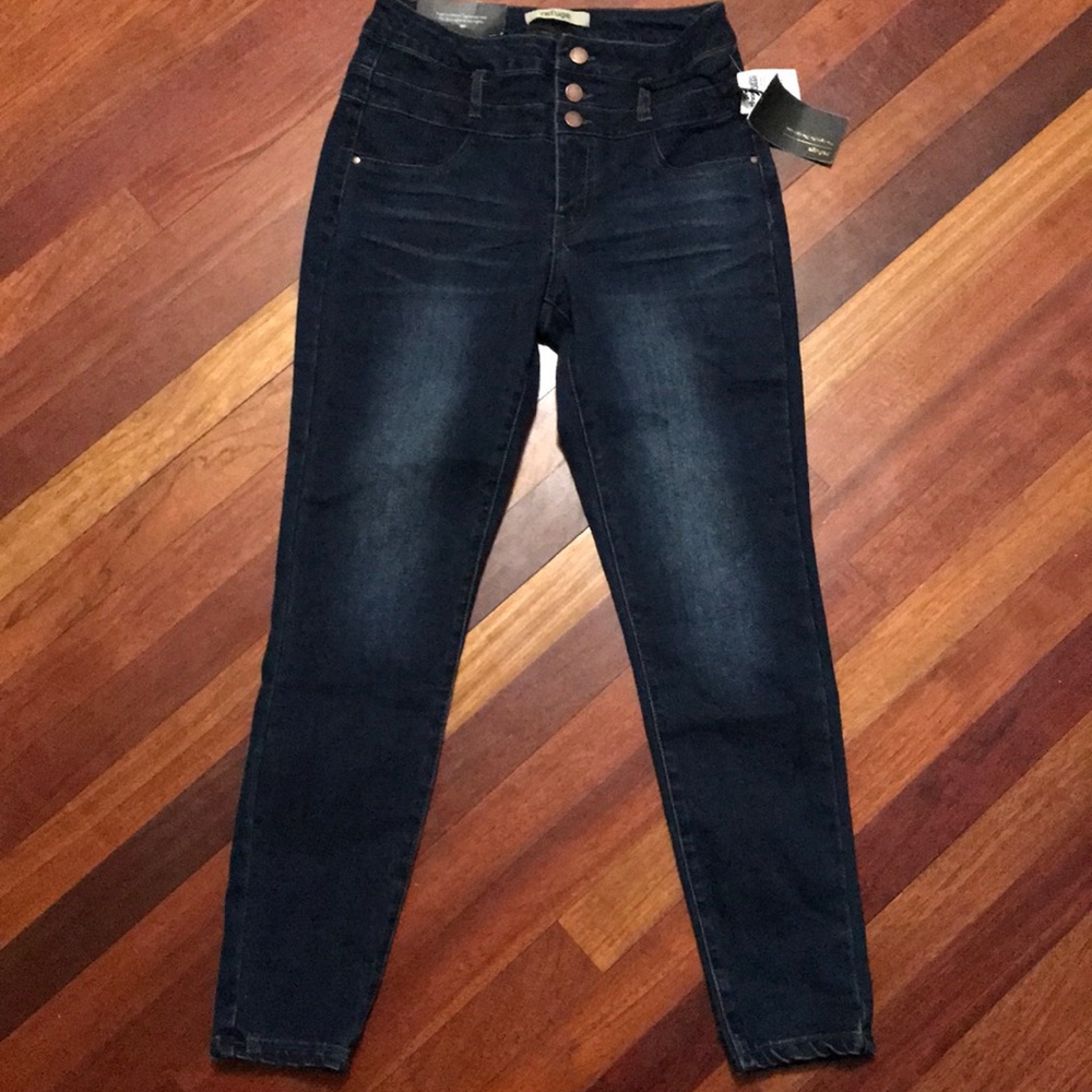 NWT Refuge Skinny High Waisted Jeans